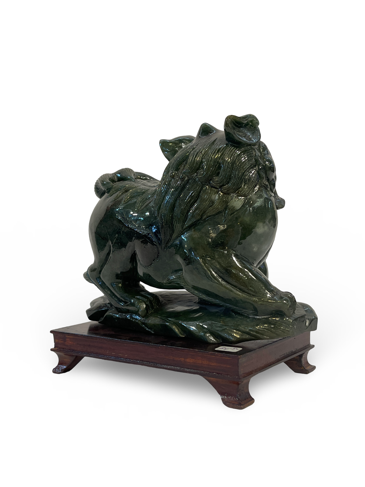 Jade Sculpture of a Mythological Animal Figure