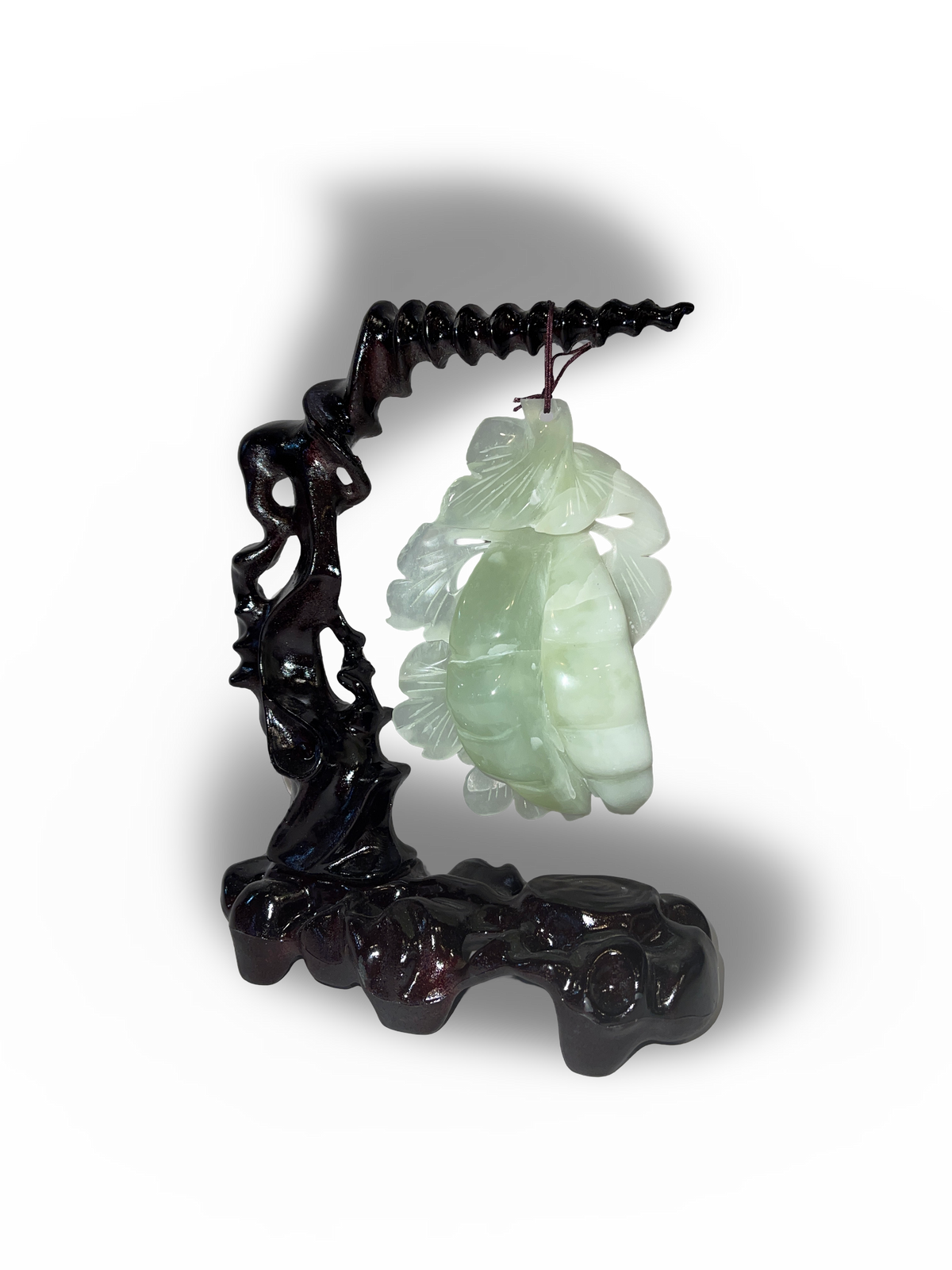 Jade Sculpture of Leaves