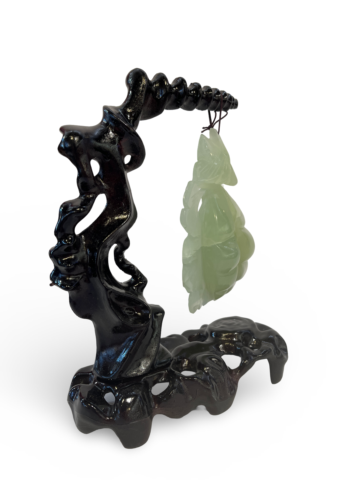 Jade Sculpture of Leaves