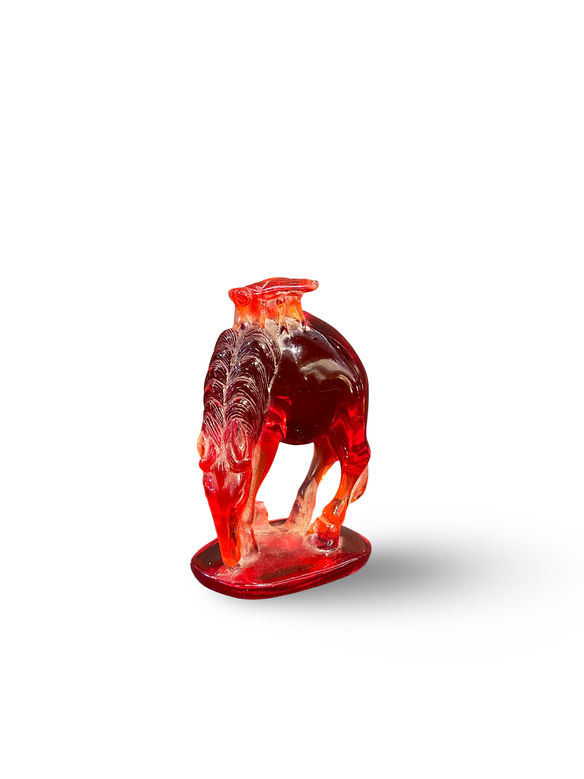 Amber Sculpture of a Horse