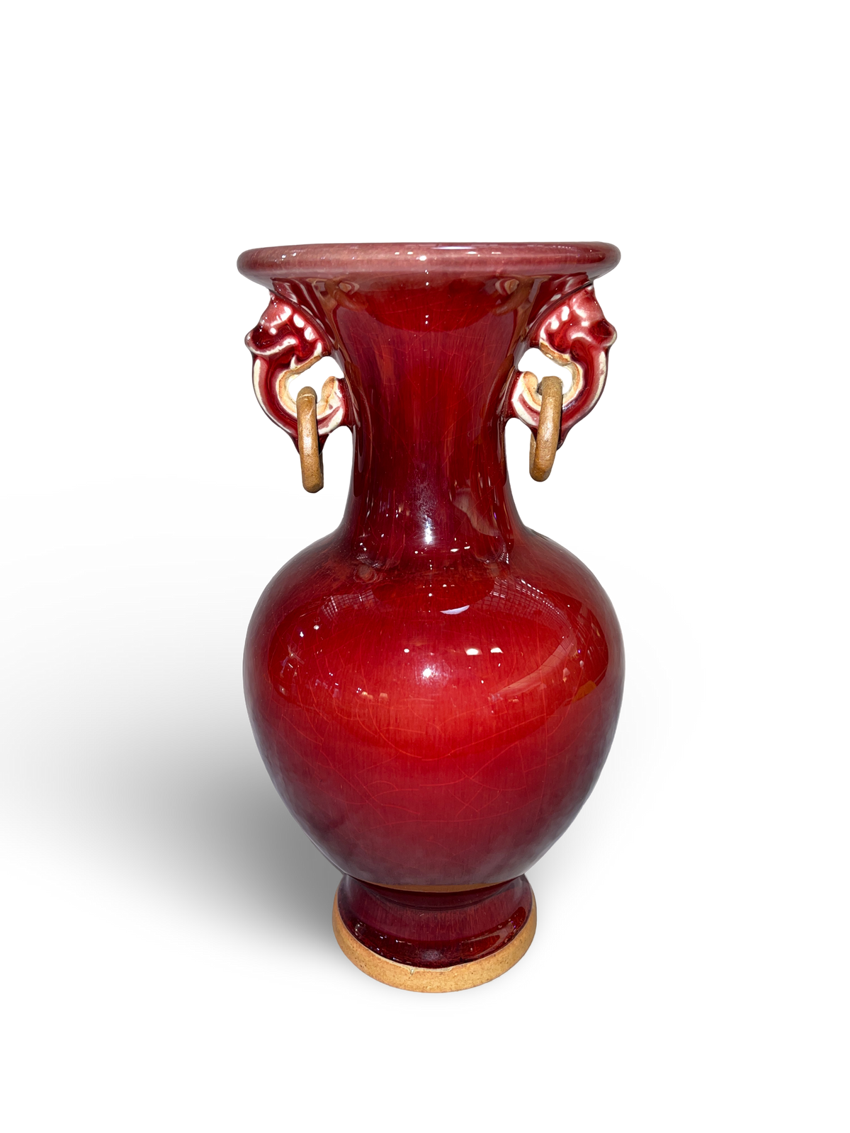 Sang-de-Boeuf Tripod Censer Vase (Ding)
