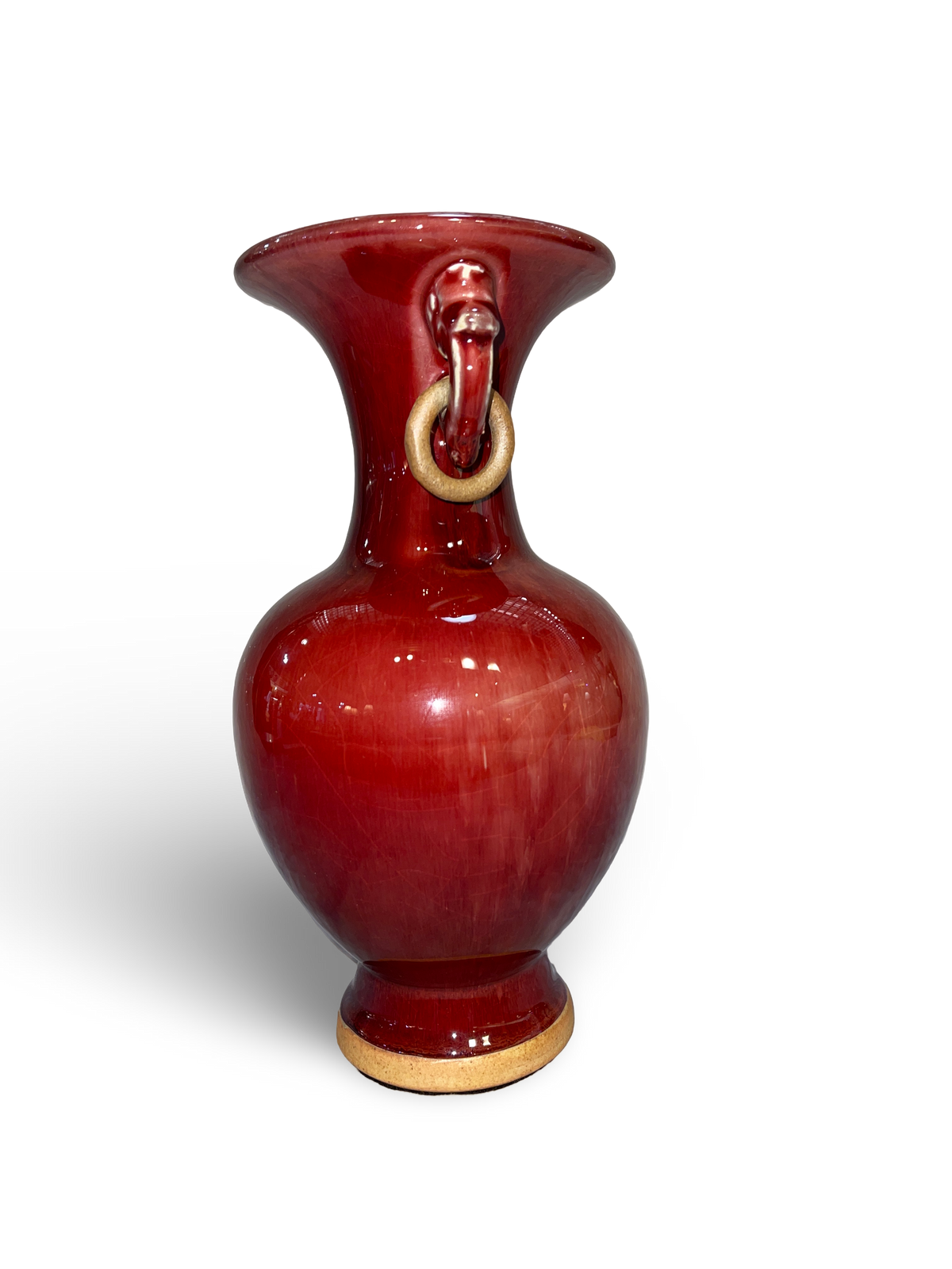 Sang-de-Boeuf Tripod Censer Vase (Ding)