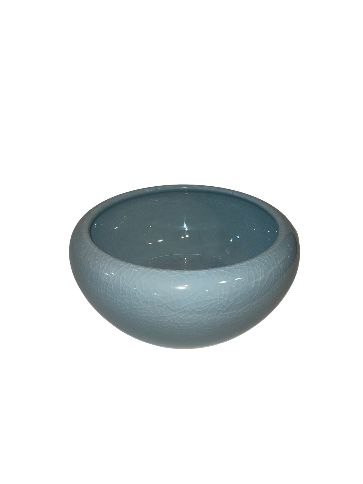 Celadon Bowl with Subtle Ge-Type Crackle Glaze