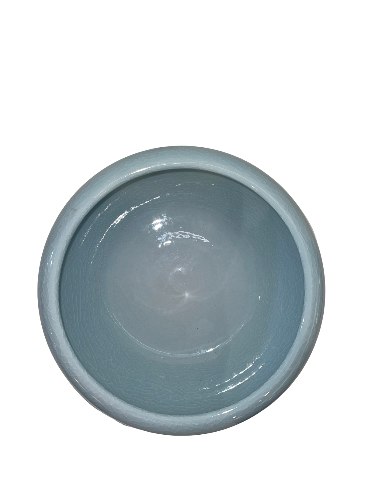 Celadon Bowl with Subtle Ge-Type Crackle Glaze