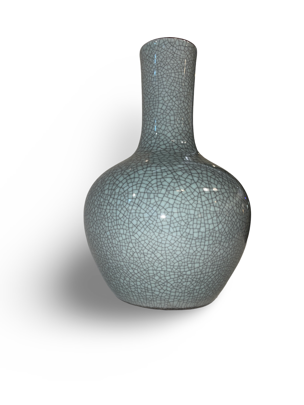 Tianqiuping Vase with Pronounced Ge-Type Crackle Glaze